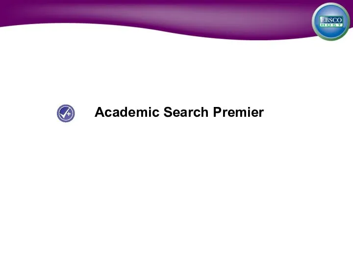 Academic Search Premier