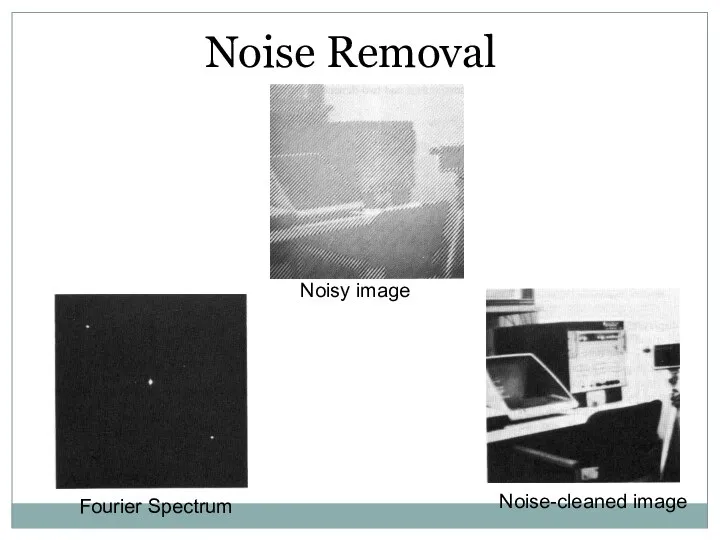 Noise Removal Noisy image