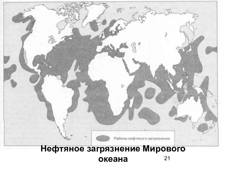 Нефтяное загрязнение Мирового океана