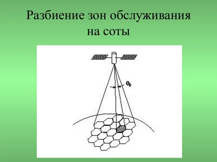 Разбиение зон обслуживания на соты