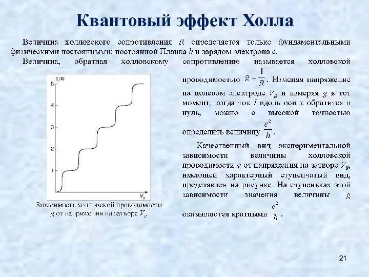 Квантовый эффект Холла