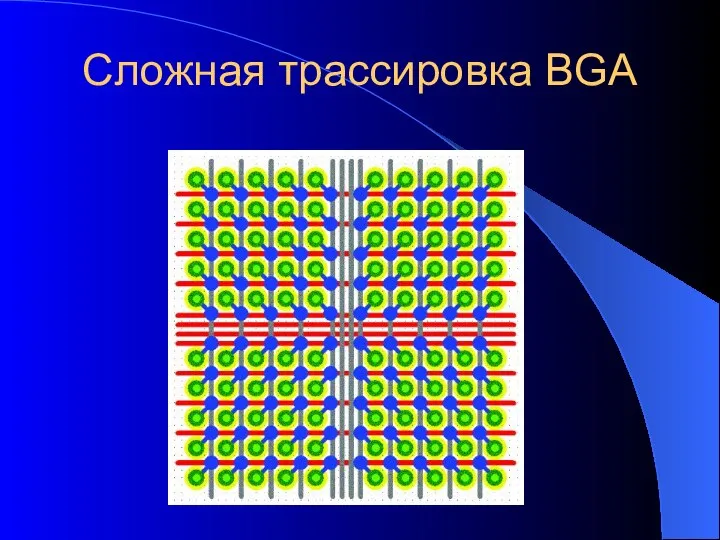 Сложная трассировка BGA