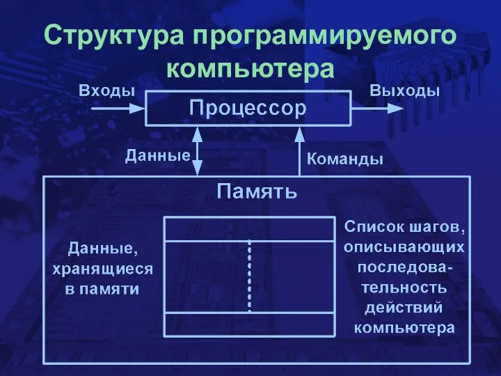 Структура программируемого компьютера