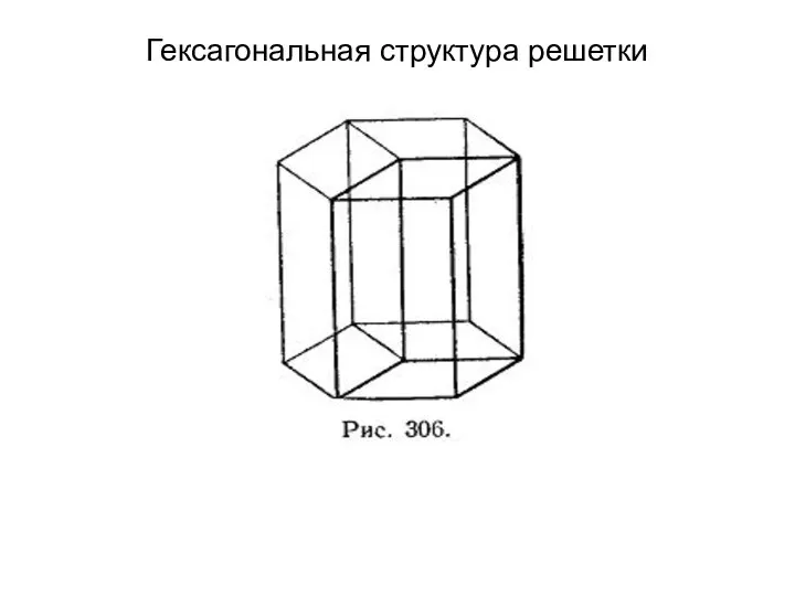 Гексагональная структура решетки