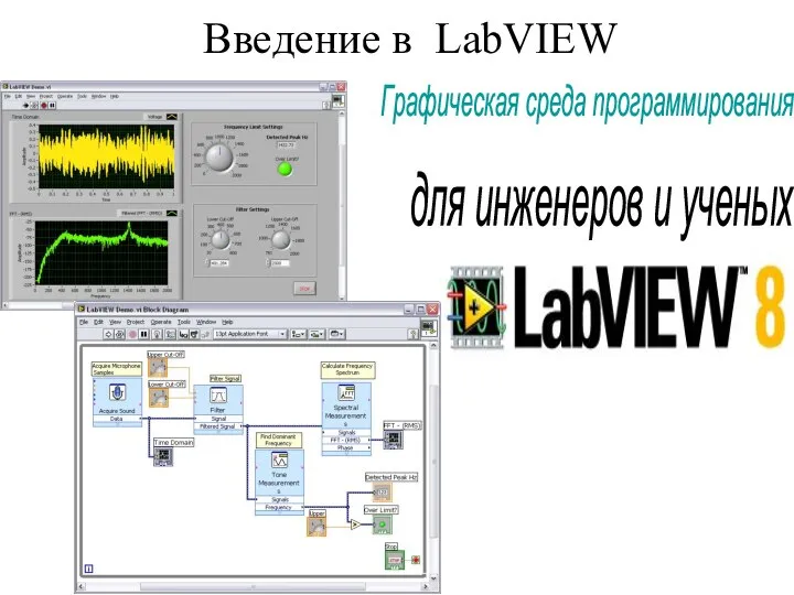 Введение в LabVIEW Графическая среда программирования для инженеров и ученых