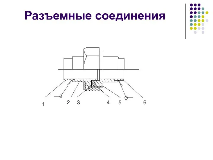 Разъемные соединения 1 2 3 4 5 6