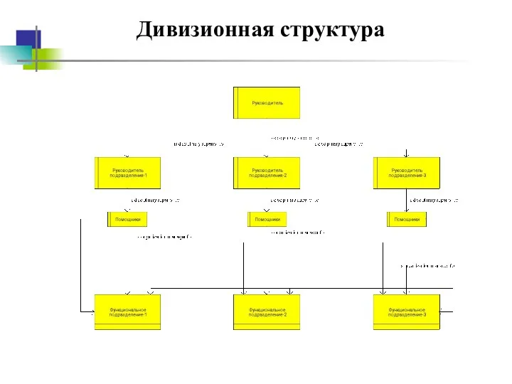 Дивизионная структура