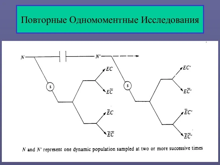 Повторные Одномоментные Исследования