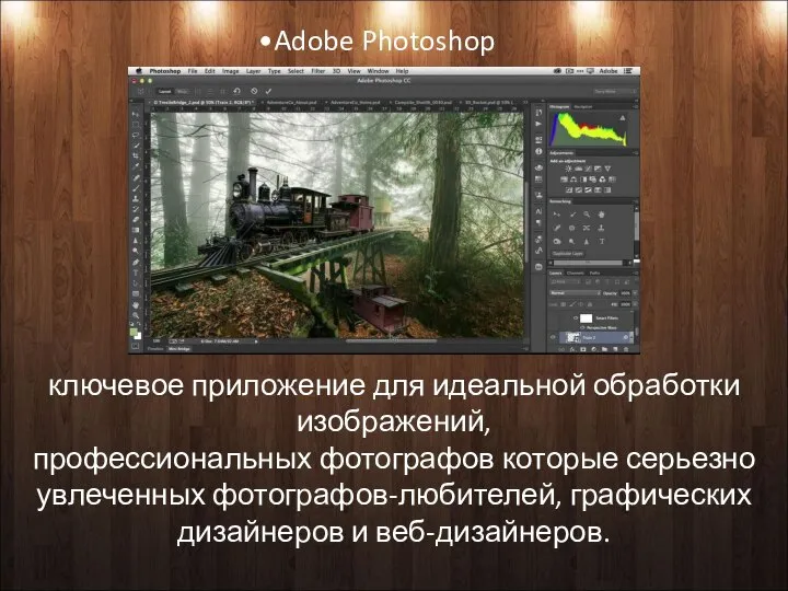 Adobe Photoshop ключевое приложение для идеальной обработки изображений, профессиональных фотографов которые