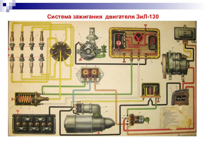 Система зажигания двигателя ЗиЛ-130