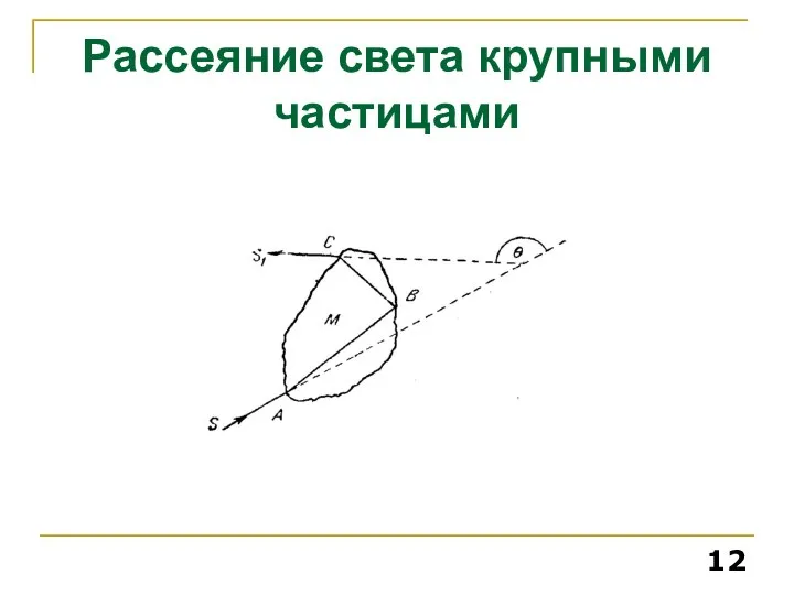 Рассеяние света крупными частицами