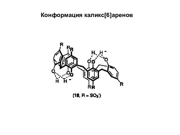 Конформация каликс[6]аренов