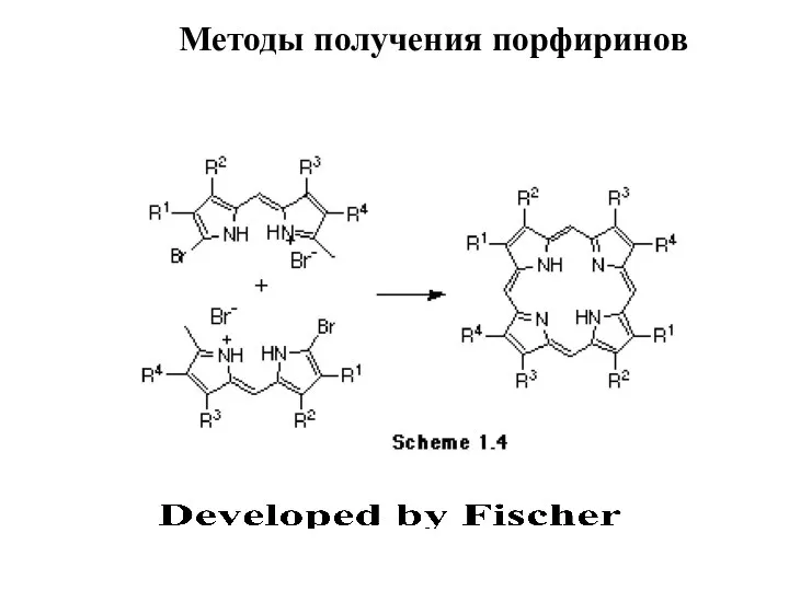 Методы получения порфиринов