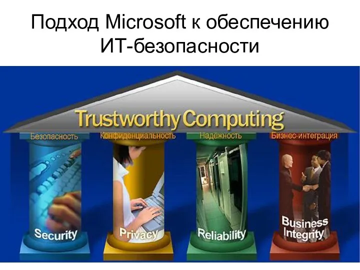 Подход Microsoft к обеспечению ИТ-безопасности