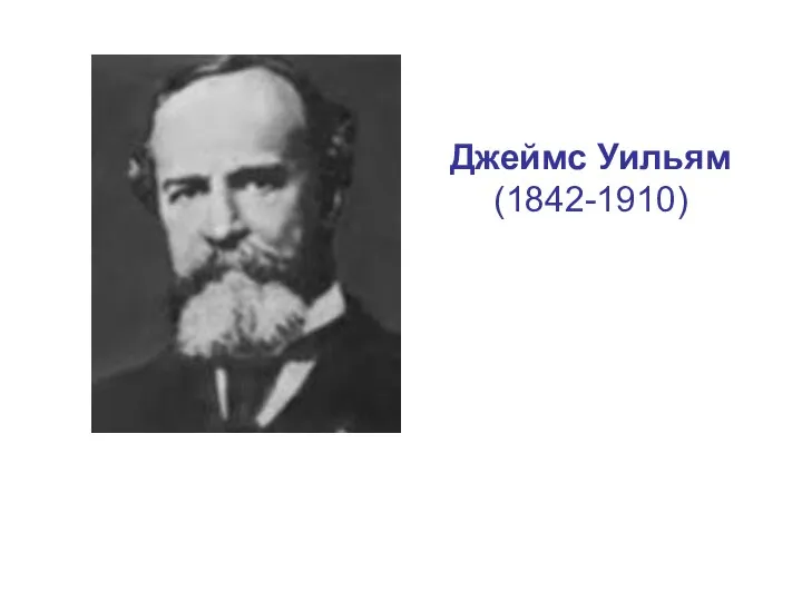 Джеймс Уильям (1842-1910)