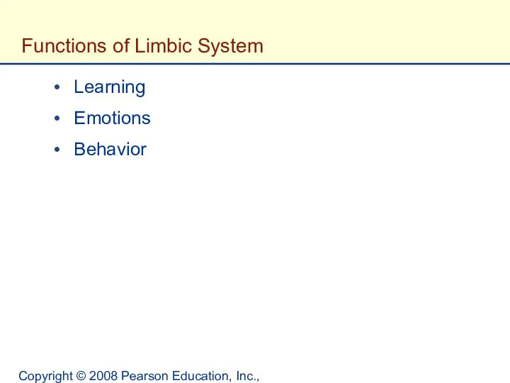 Copyright © 2008 Pearson Education, Inc., publishing as Benjamin Cummings. Functions