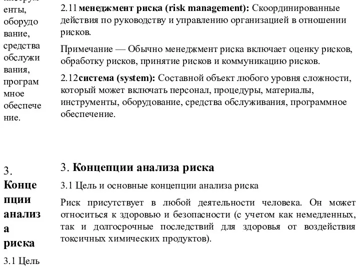 2.11 менеджмент риска (risk management): Скоординированные действия по руководству и управлению