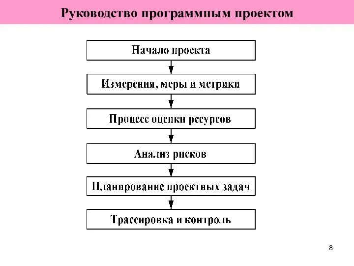 Руководство программным проектом