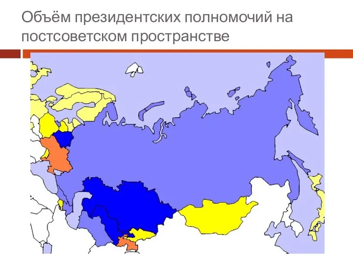 Объём президентских полномочий на постсоветском пространстве