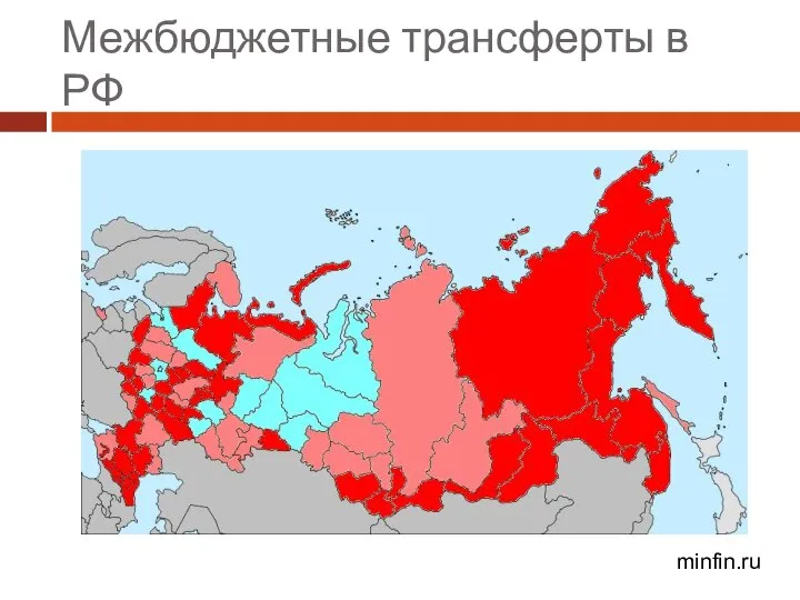 Межбюджетные трансферты в РФ minfin.ru