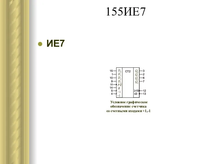 155ИЕ7 ИЕ7