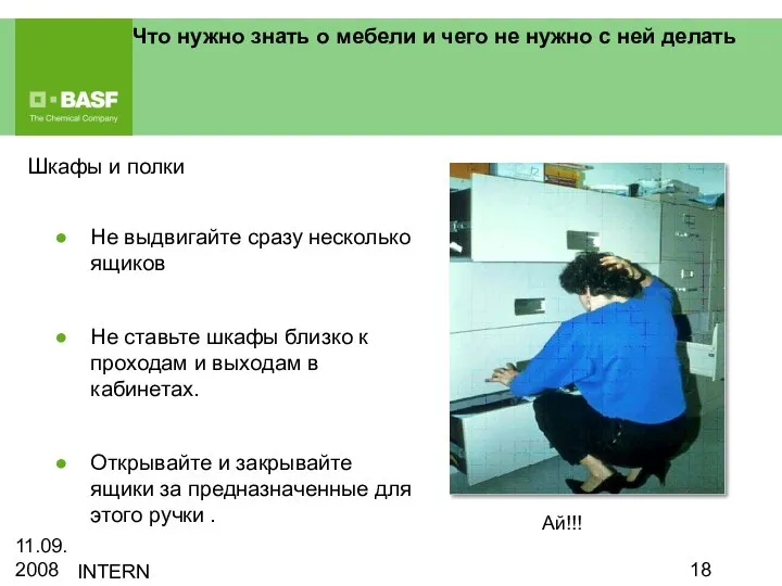 11.09.2008 INTERN Что нужно знать о мебели и чего не нужно