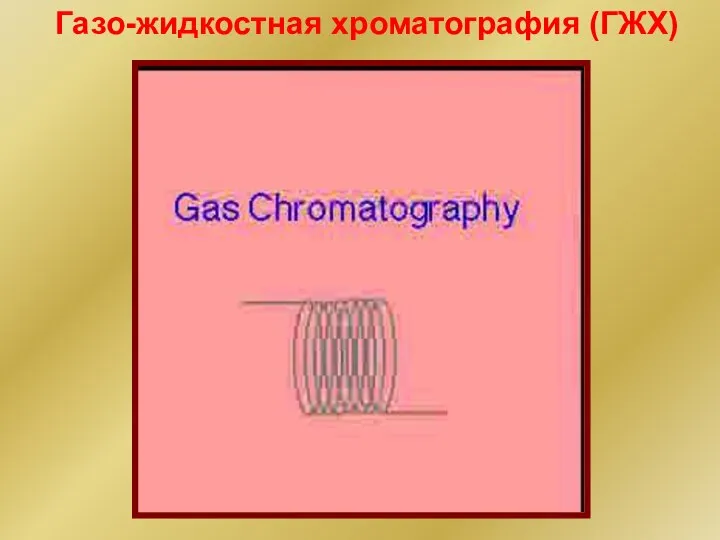 Газо-жидкостная хроматография (ГЖХ)