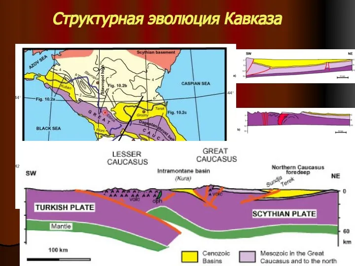 Структурная эволюция Кавказа