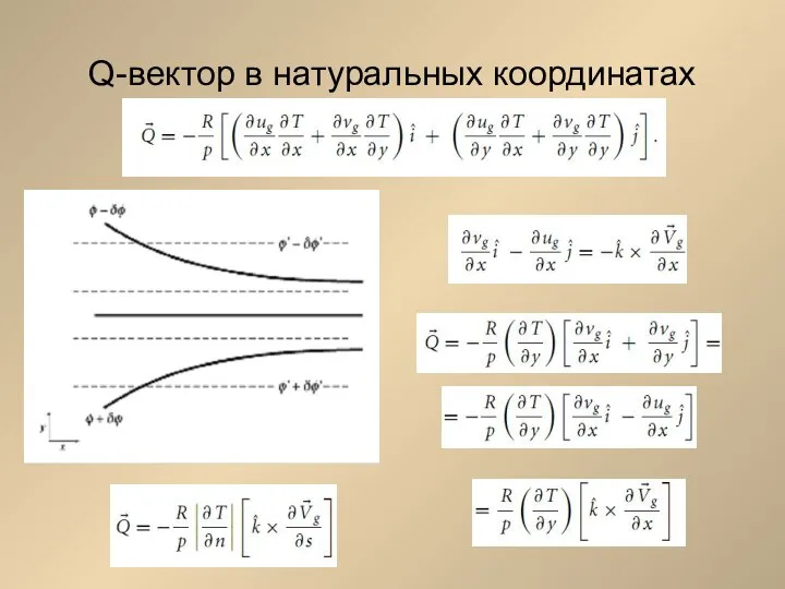 Q-вектор в натуральных координатах