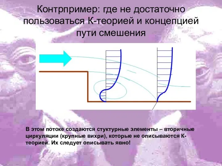 Контрпример: где не достаточно пользоваться К-теорией и концепцией пути смешения В