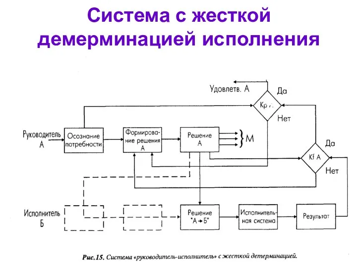 Система с жесткой демерминацией исполнения