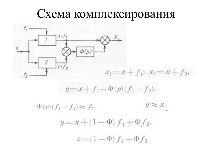 Схема комплексирования