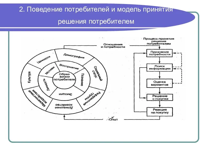 2. Поведение потребителей и модель принятия решения потребителем