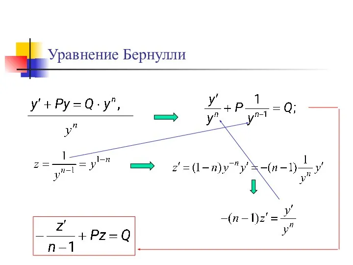 Уравнение Бернулли