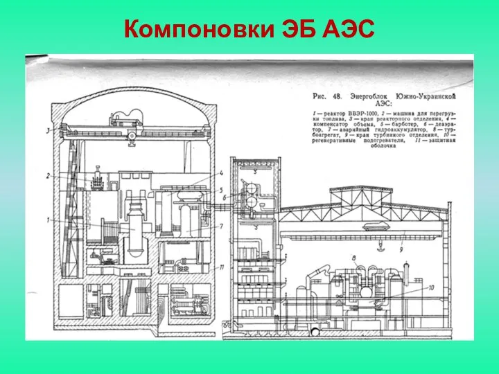 Компоновки ЭБ АЭС