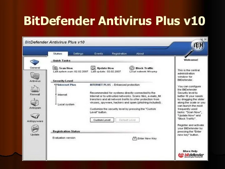 BitDefender Antivirus Plus v10
