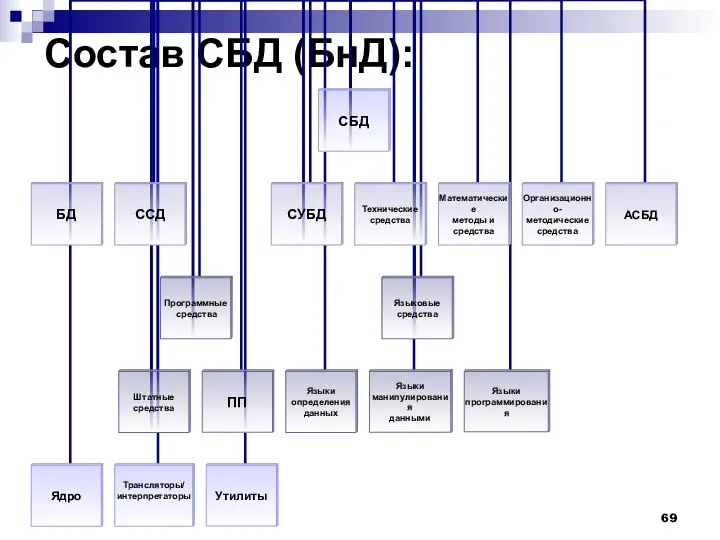 Состав СБД (БнД):