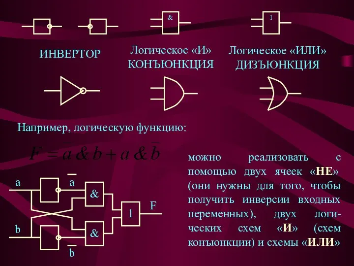 можно реализовать с помощью двух ячеек «НЕ» (они нужны для того,