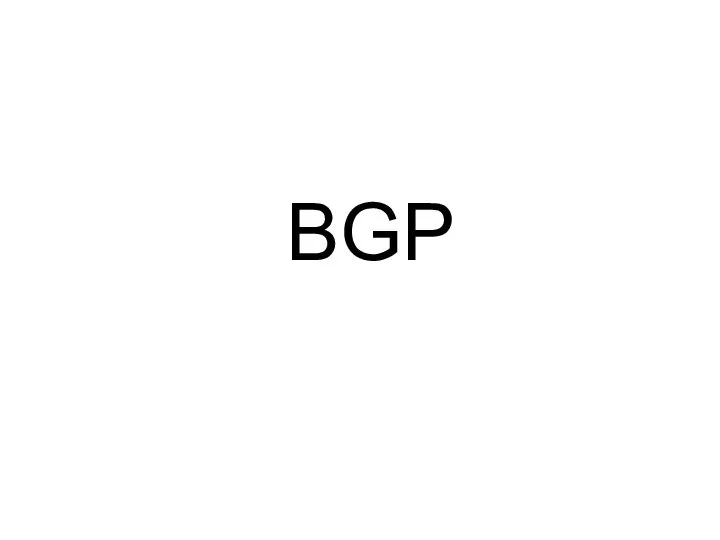 BGP