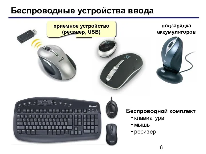 Беспроводные устройства ввода приемное устройство (ресивер, USB) Беспроводной комплект клавиатура мышь ресивер подзарядка аккумуляторов
