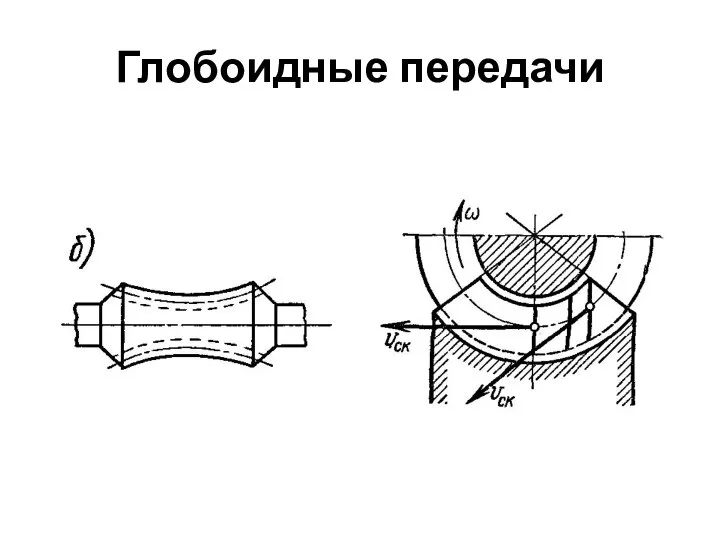 Глобоидные передачи