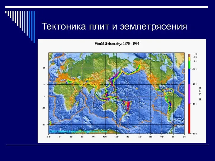 Тектоника плит и землетрясения