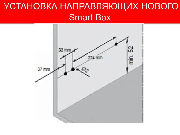 УСТАНОВКА НАПРАВЛЯЮЩИХ НОВОГО Smart Box