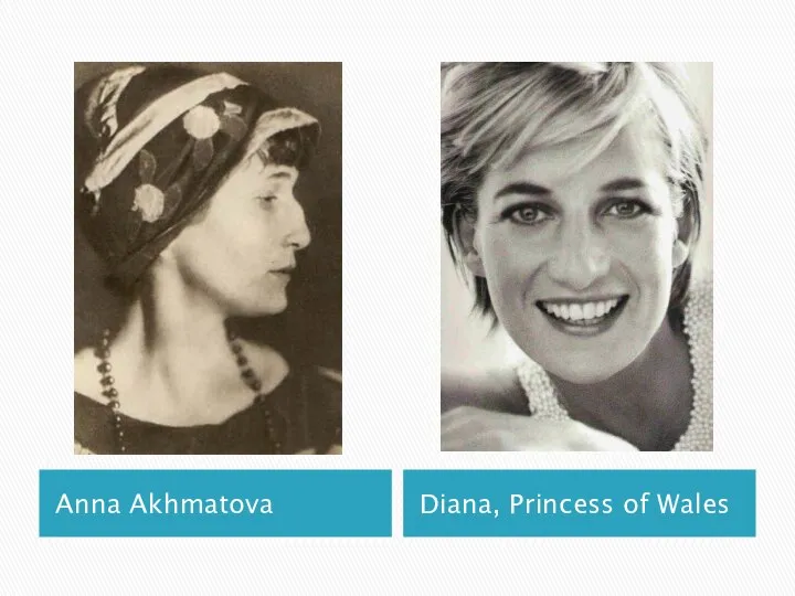 Anna Akhmatova Diana, Princess of Wales