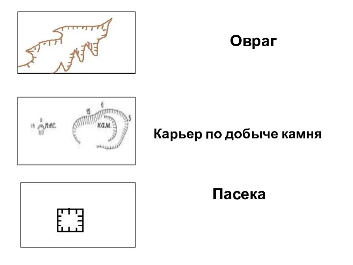 Овраг Карьер по добыче камня Пасека