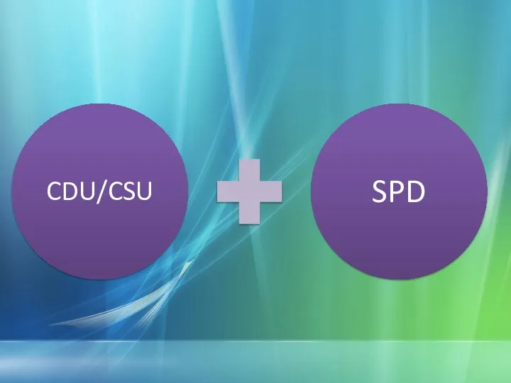 CDU/CSU SPD