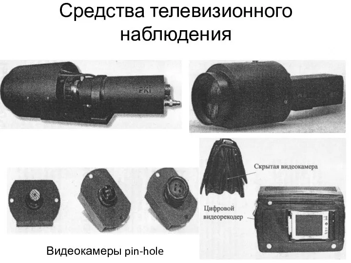 Средства телевизионного наблюдения Многофункциональная камера PKI 5250 SIM ICCD-06 Видеокамеры pin-hole