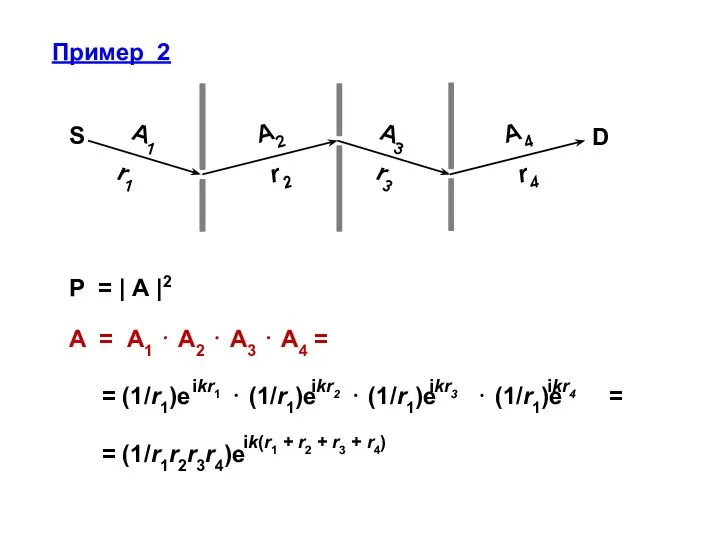 Пример 2 Р = | А |2