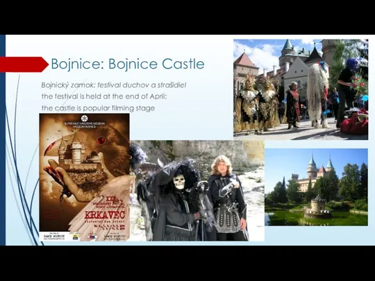 Bojnice: Bojnice Castle Bojnický zamok: festival duchov a strašidiel the festival