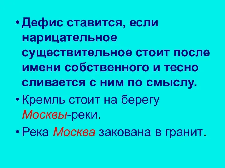 Дефис ставится, если нарицательное существительное стоит после имени собственного и тесно